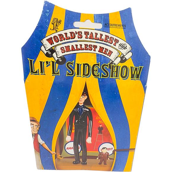Accoutrements Lil'l Sideshow Carnival World's Tallest Smallest Men 11652 in Box - Picture 2 of 5